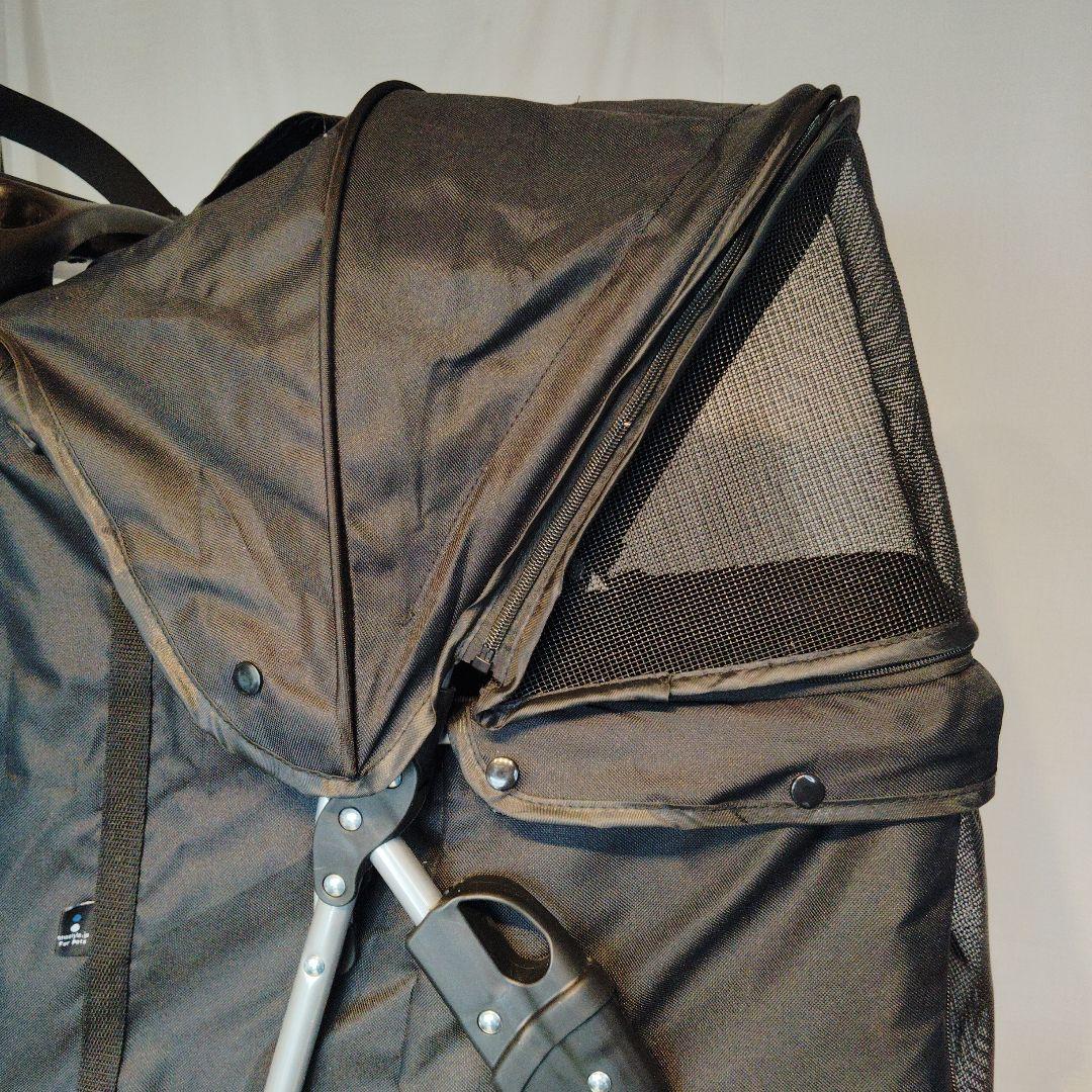 ペットカート ブラック メッシュ