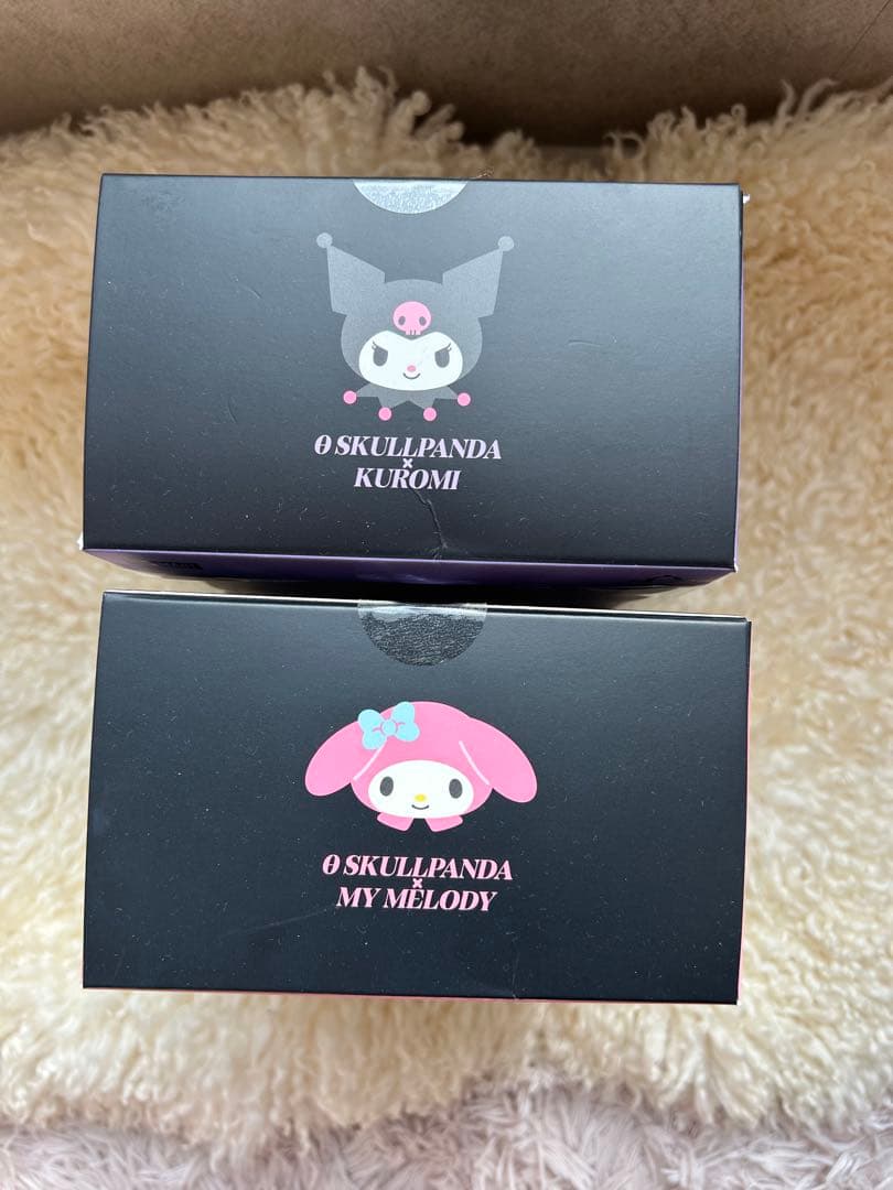 スカルパンダ マイメロ、クロミ セット　ぬいぐるみペンダントPOPMART