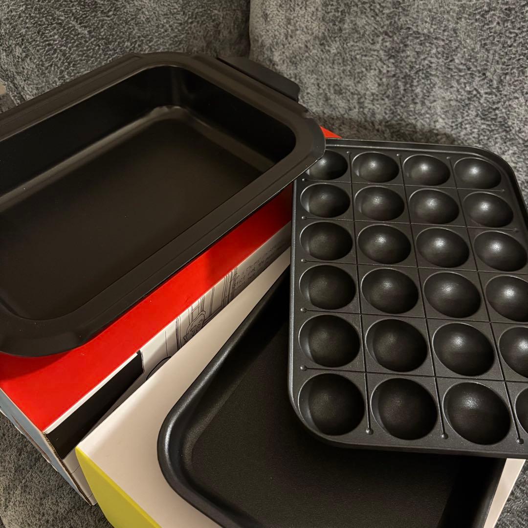 【BRUNO】コンパクトホットプレート（レトロオレンジ）