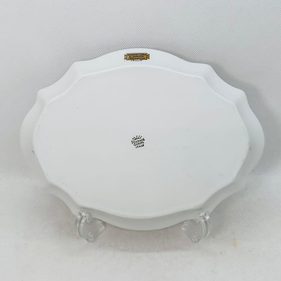 リチャード・ジノリ アンティック・ローズ トレイ オーバル 2枚セット