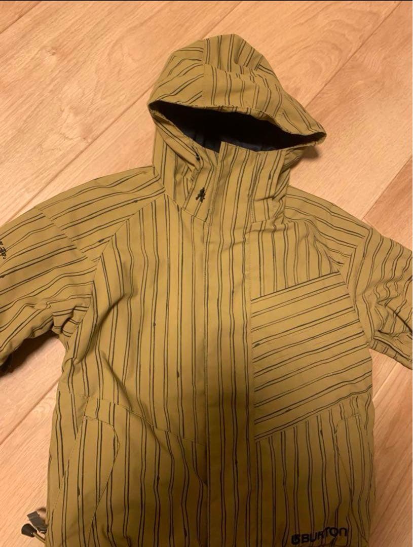 美品　Burton キッズ　スノーボード　ウェア 110 バートン　ストライプ