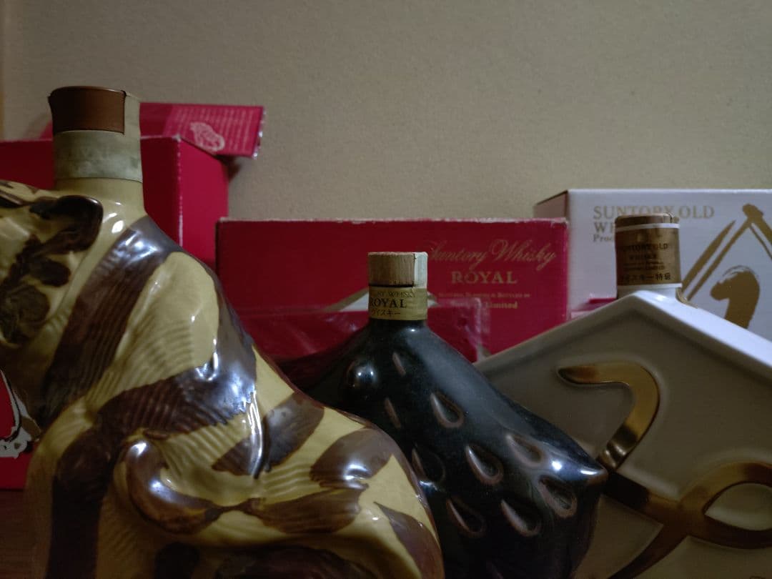 サントリーウイスキー干支ボトルセット