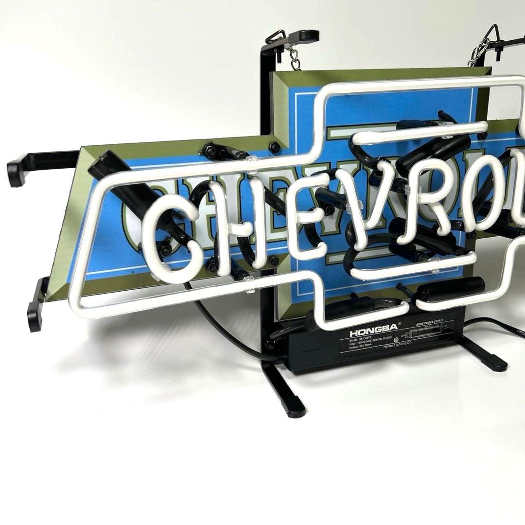 緊急入荷★シボレーネオン看板★アメリカン雑貨 USA ガレージ 電飾看板