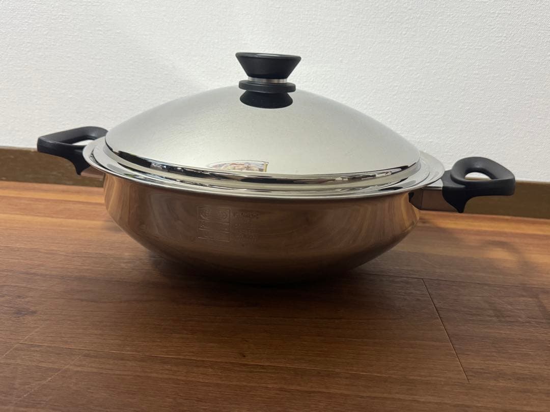 【未使用品】アムウェイ クィーンクックウェアウォック中華鍋