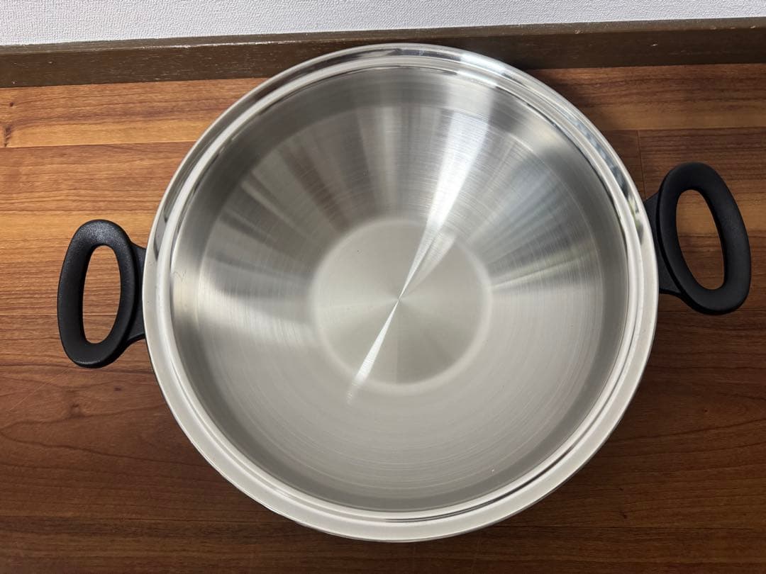 【未使用品】アムウェイ クィーンクックウェアウォック中華鍋