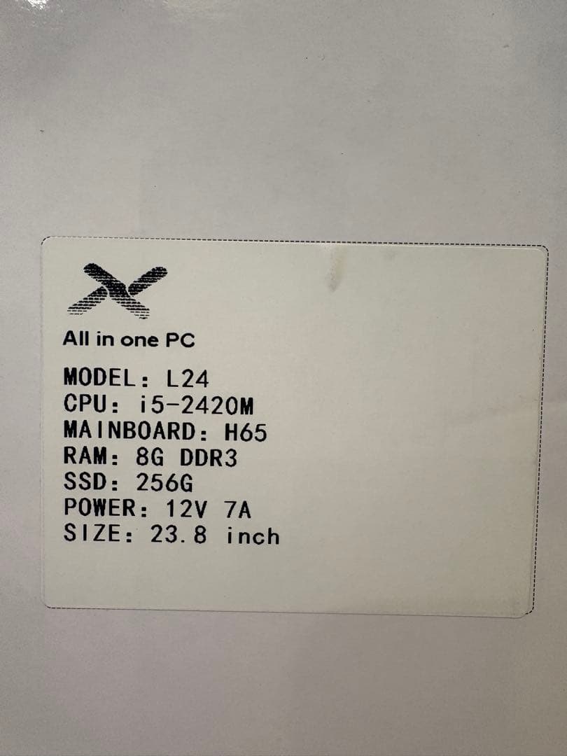 ま*ん様 VETESA FHJ001 Windows11 一体型パソコンオールイ