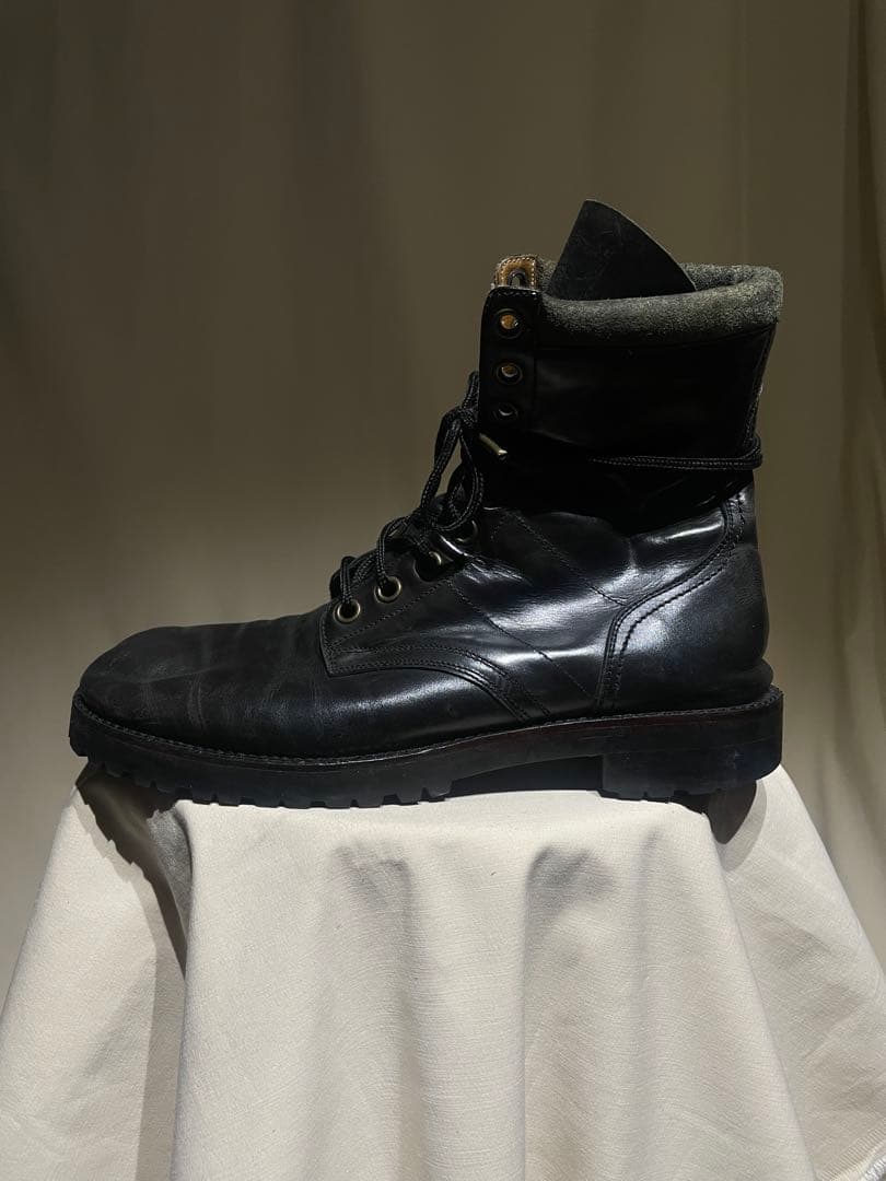靴 FW2008 Number Nine Calfskin Combat Boots