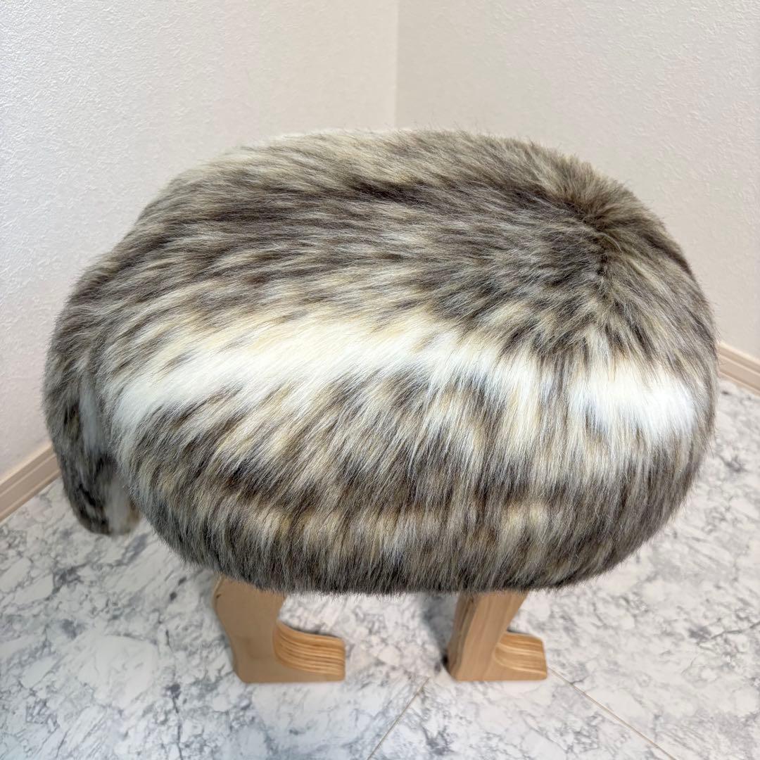 美品✨清潔✨h×TAKUMI 匠工芸 アニマルスツール Lサイズ　展示品