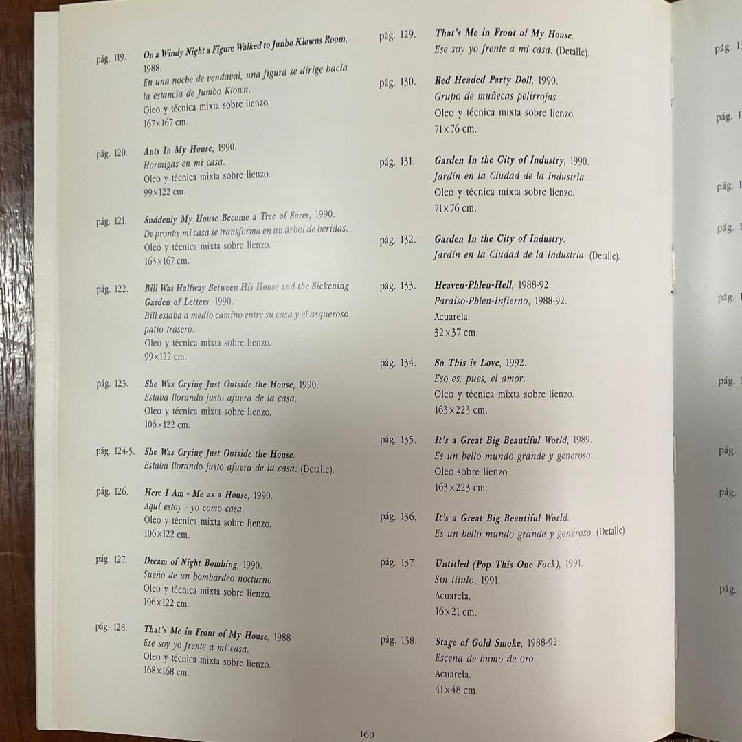 デヴィッド・リンチ展覧会カタログ（1992年スペイン英語併記）東京1996年購入