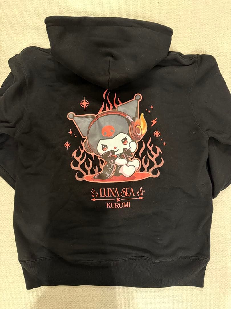 LUNA SEA × KUROMI コラボパーカー LUNATIC FEST