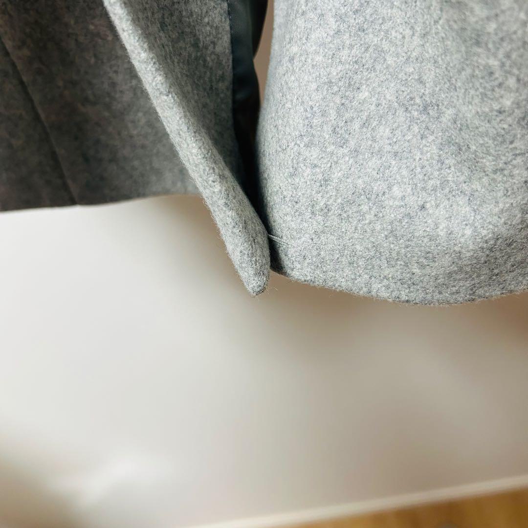 【未使用級】Theory セオリー ベルビン カシミヤ スタンドカラーコート S