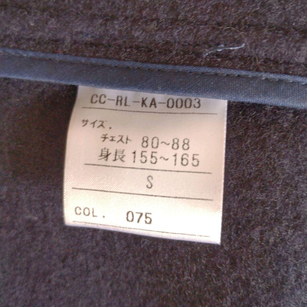 90s ラルフローレン ネイビー フード付き ダッフルコート 女性にも