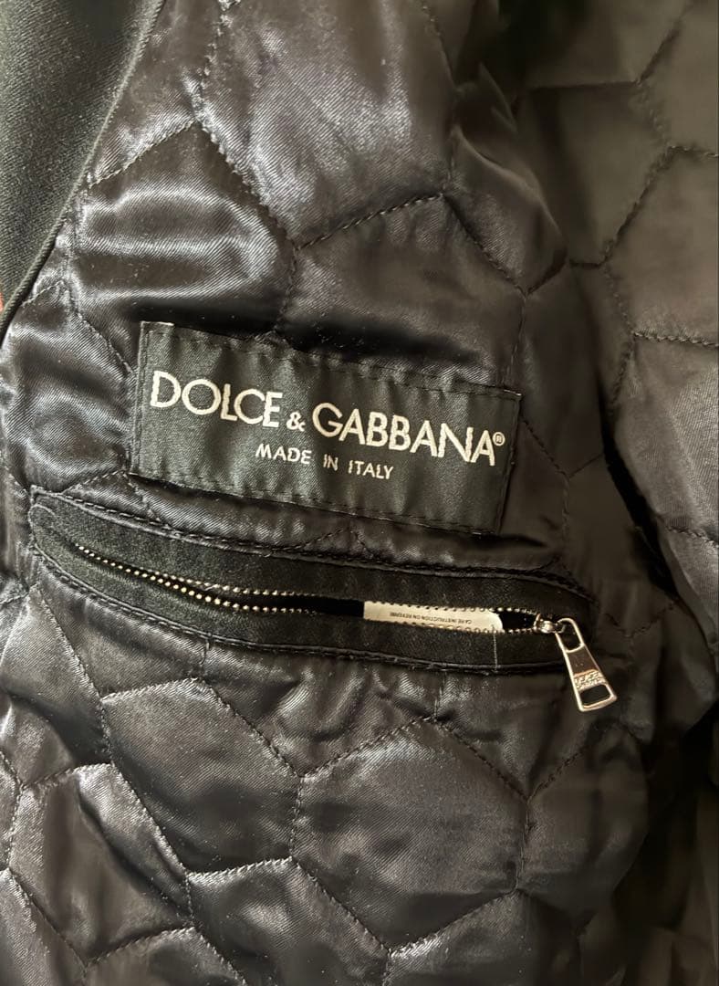 未使用品 Dolce&Gabbana スタンドカラー Pコート D&G ドルガバ