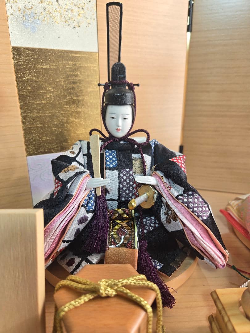 【一点限り】雛人形 収納飾り　SH40