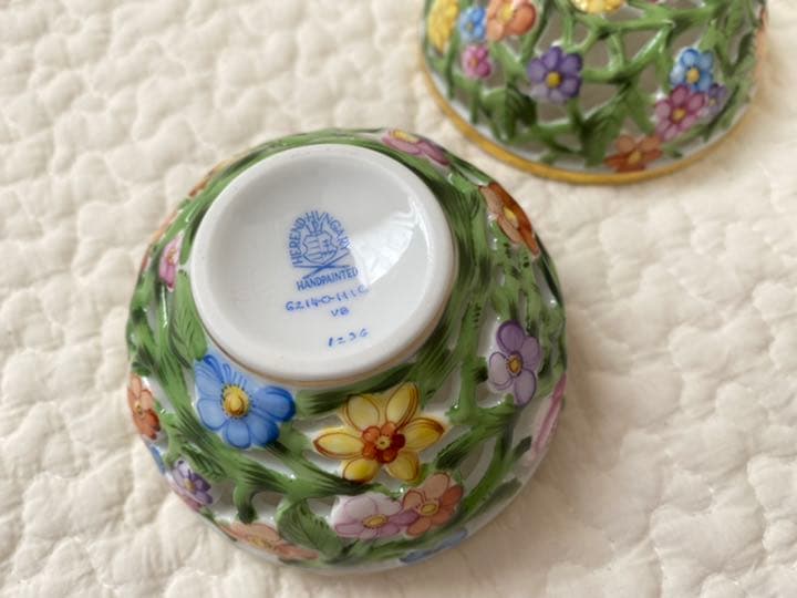 HEREND HVNGARY ヘレンド ハンガリー製 ボンボン入れ 小物入れ