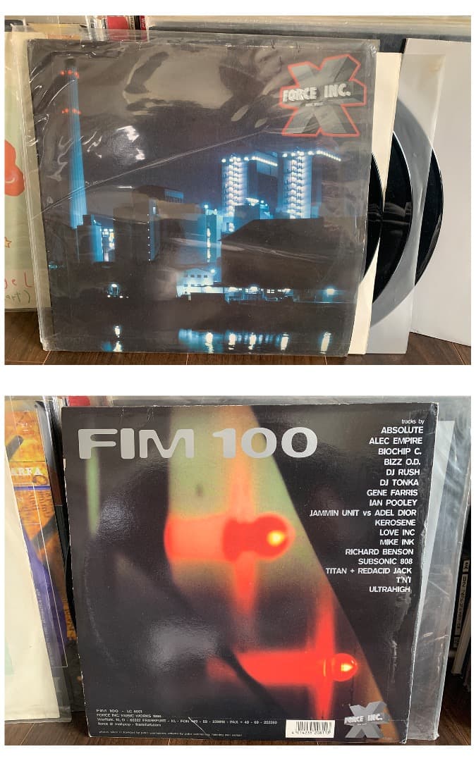 German Techno Electro Compil　レコード18点