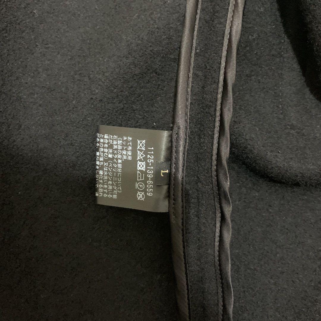 UNITED ARROWS 黒 ダッフルコート フード付き