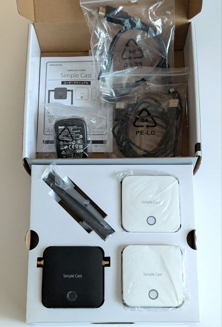 PRINCETON Simple Cast 親機子機セット 追加子機2台　新品