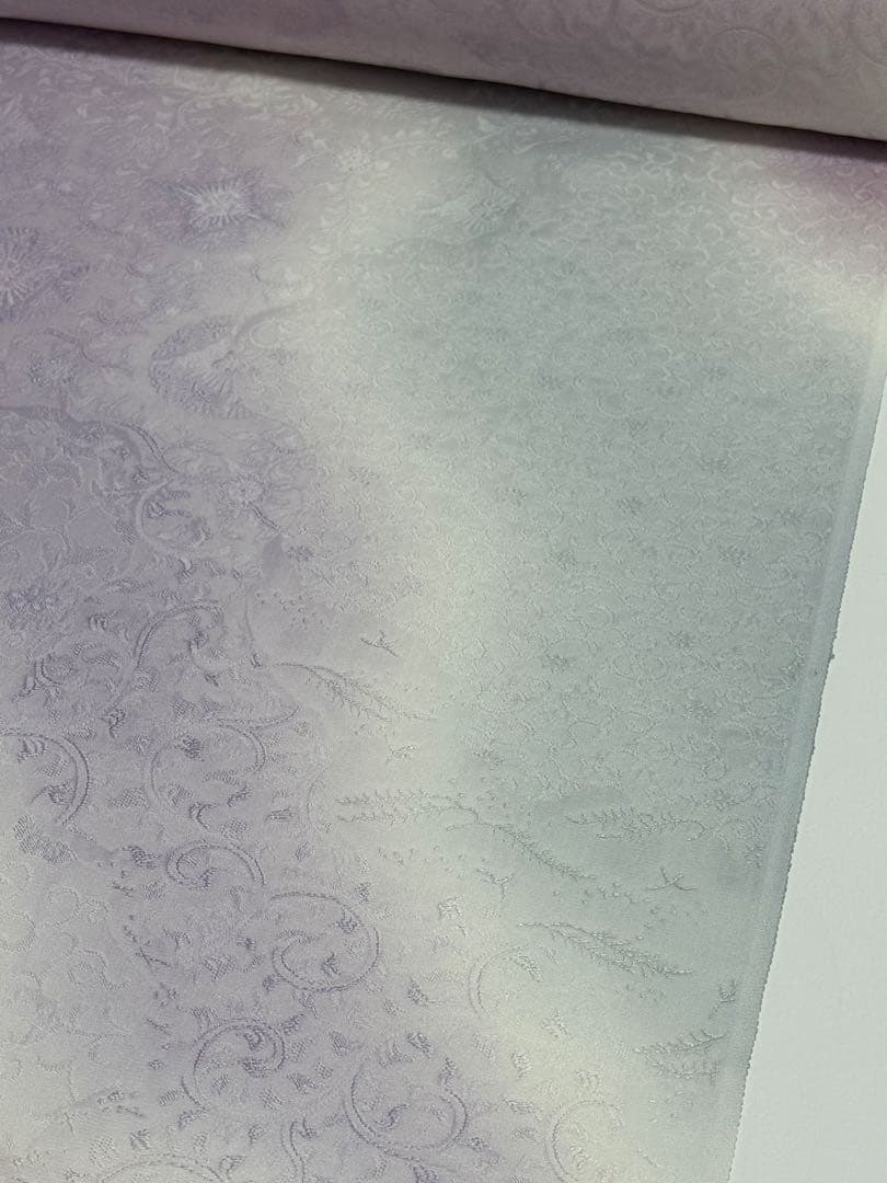 即*♡様 皇室献上 寿光織　小紋　ぼかし染め　秋野好春　新品未使用　反物　着物