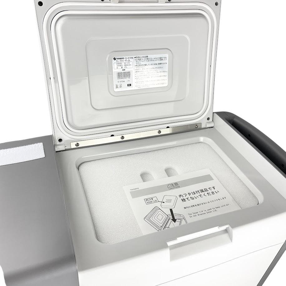 ●未使用●ツインバード● DEEP FREEZER ポータブル冷凍冷蔵庫 25L