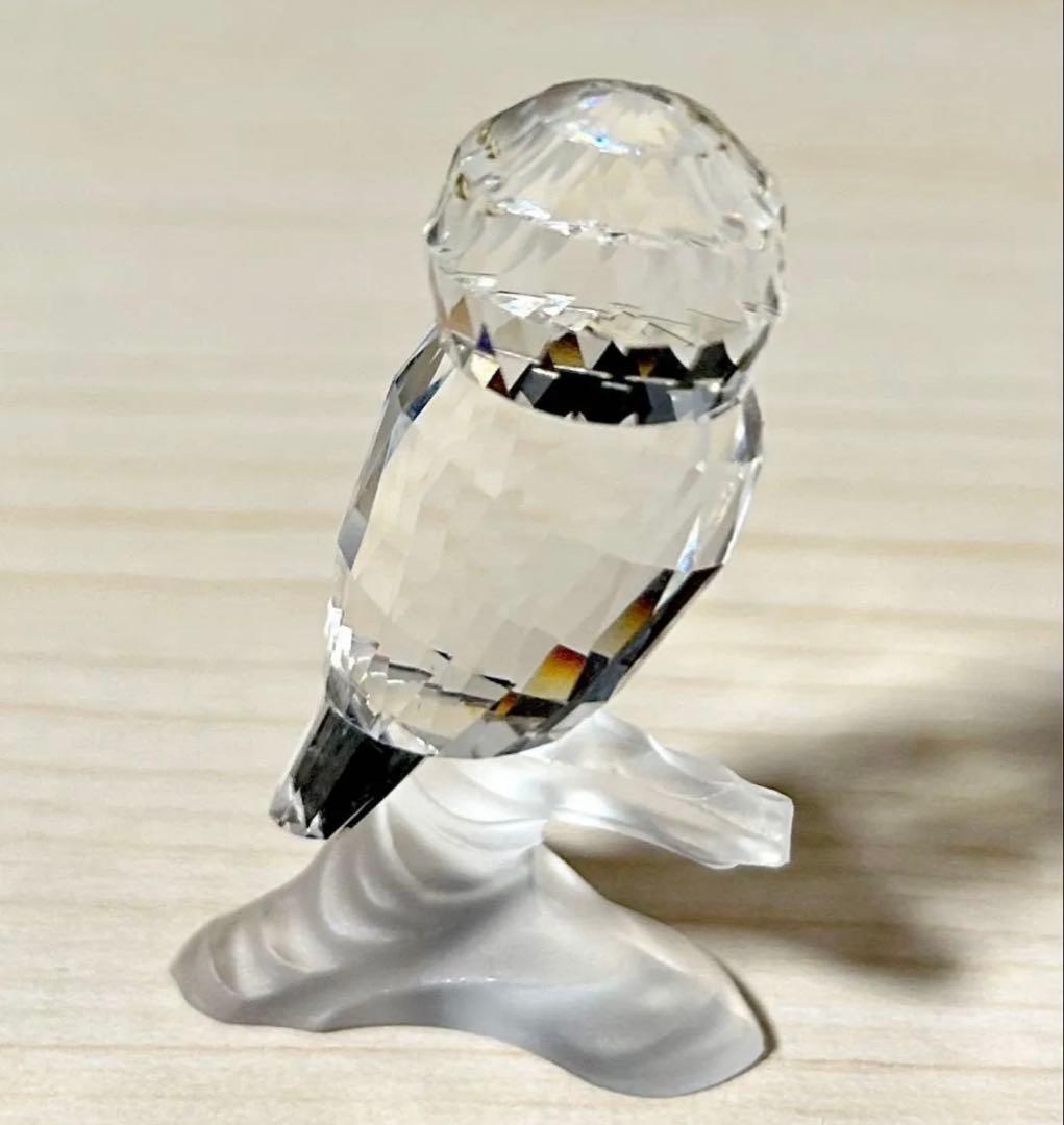 スワロフスキー　木の上(枝の上)のふくろう　絶版　119442 美品！