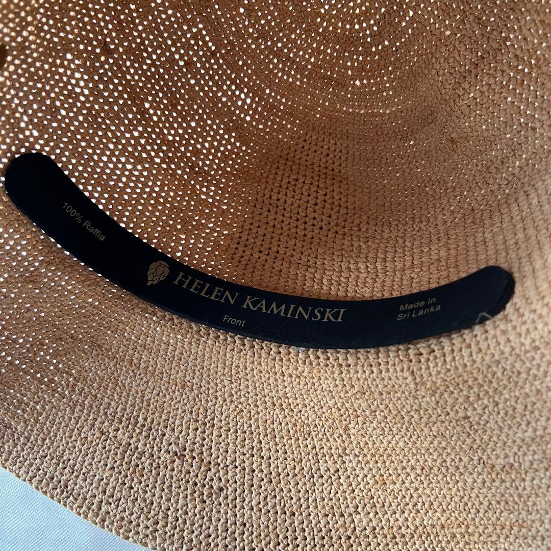HELEN KAMINSKI 麦わら帽子 100% raffia