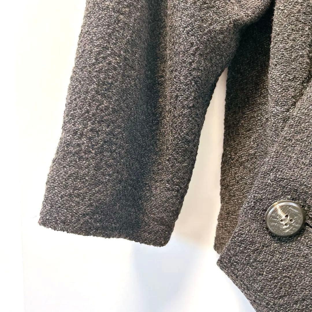 【極美品】慈雨 ジウ センソユニコ 変型ジャケット アシンメトリー L 40 黒