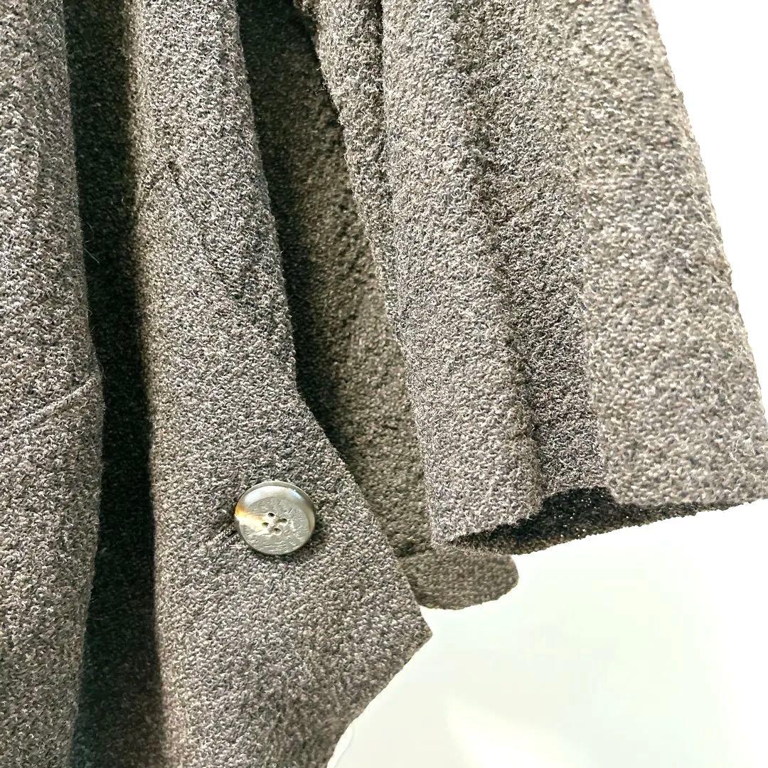 【極美品】慈雨 ジウ センソユニコ 変型ジャケット アシンメトリー L 40 黒