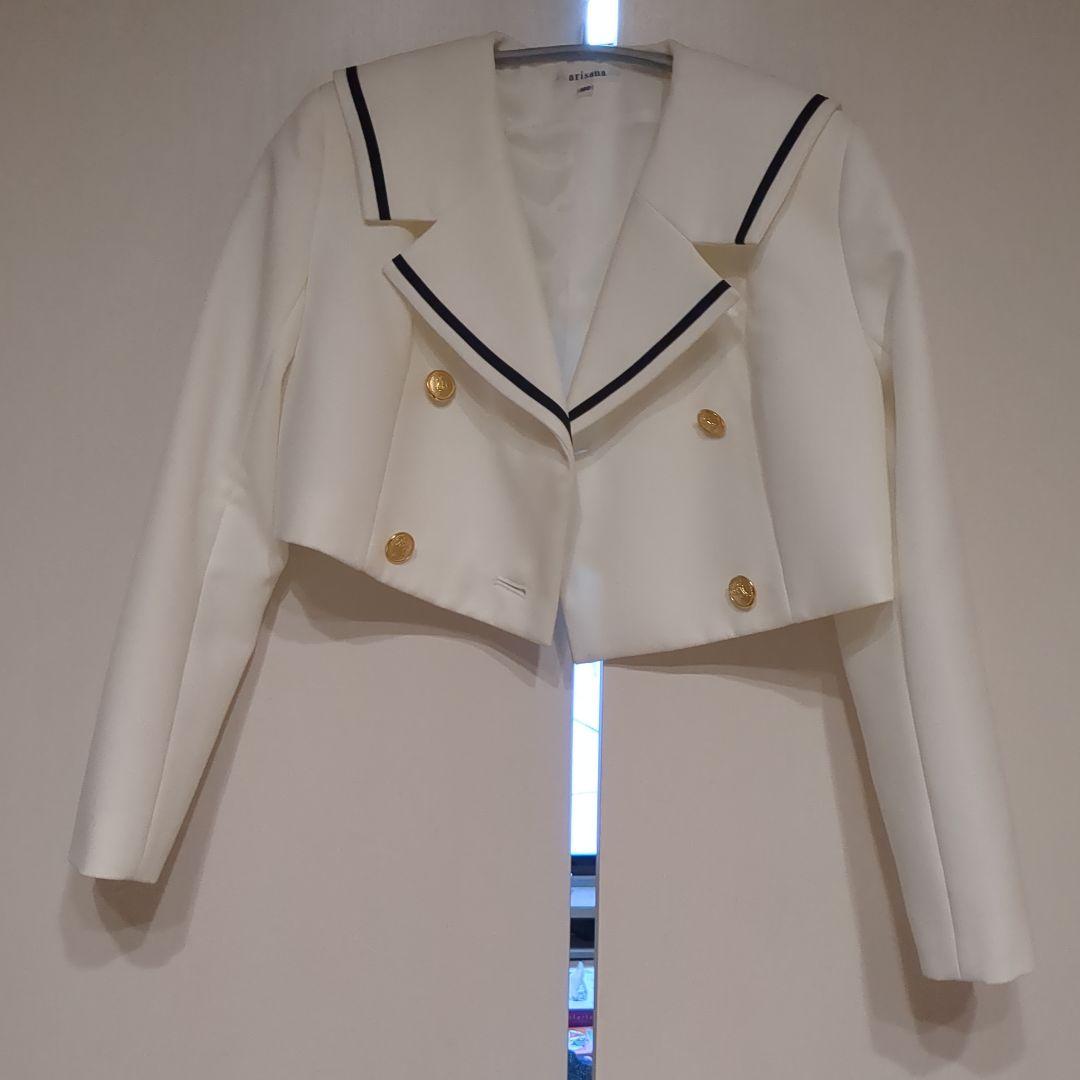 みりにゃまま　arisana アリサナ 卒業式 入学式 白スーツ160