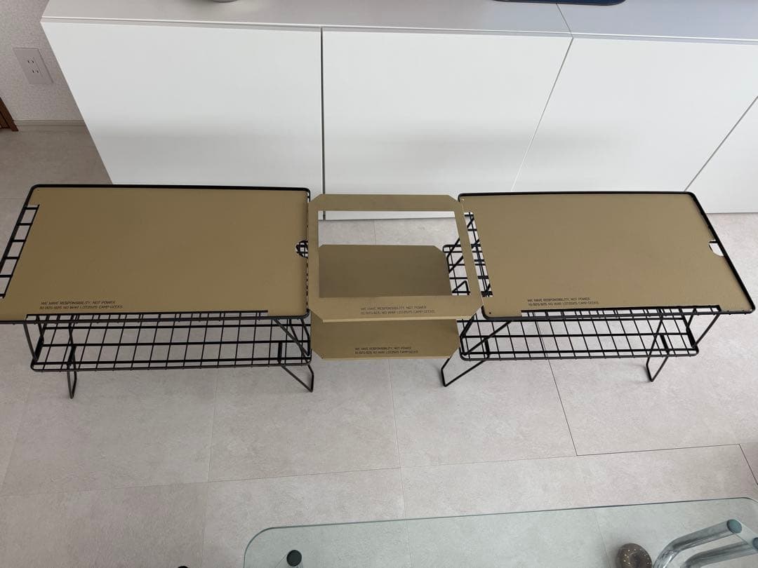 【値引き】CAMP GEEKS フィールドラック 9点セット(ケース付き)