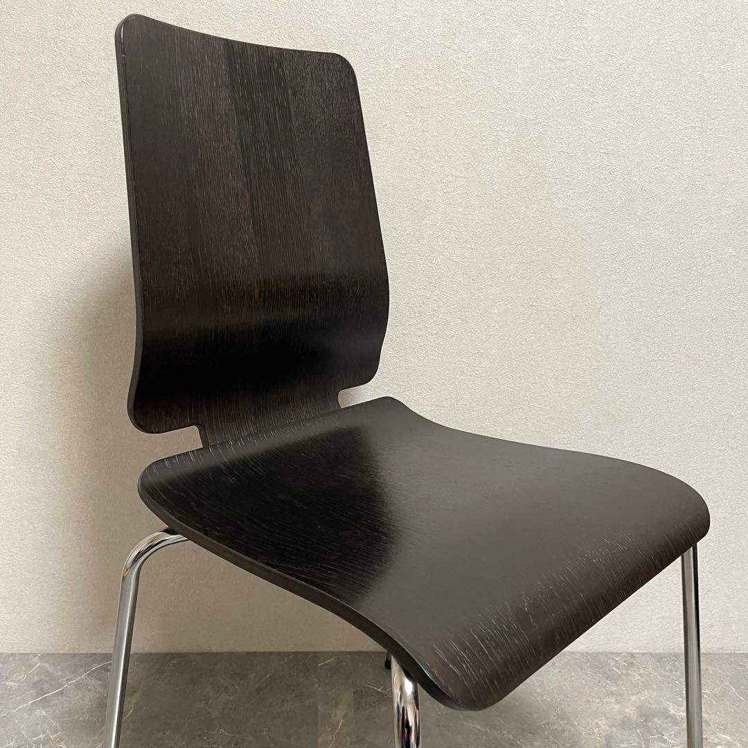 IKEA GILBERT スタッキングチェア　プライウッド90's 2脚セット