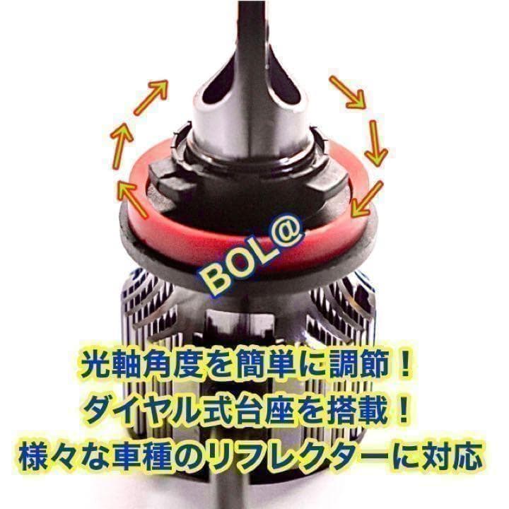 爆光 イエロー LED HB4 HB3 フォグランプ バルブ 黄色 車 高輝度