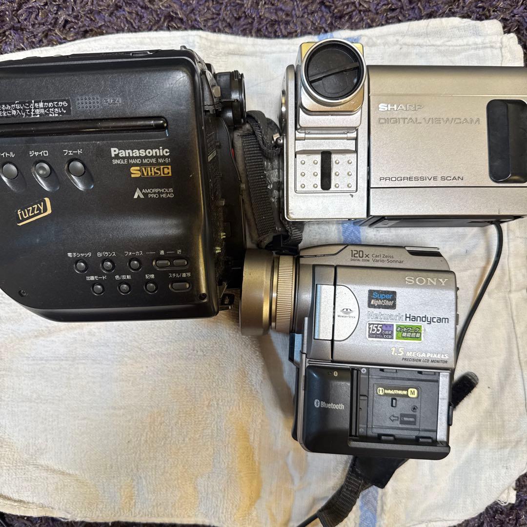 ビデオカメラセットまとめ売り
