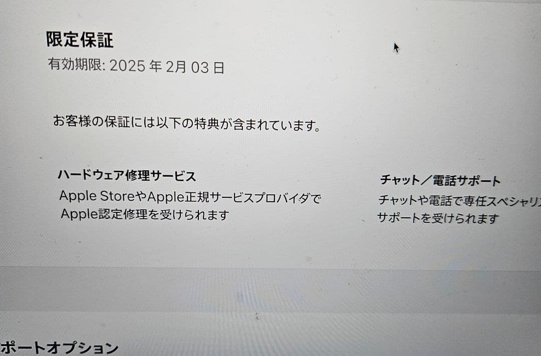 MacBook Air M1 メモリ16GB