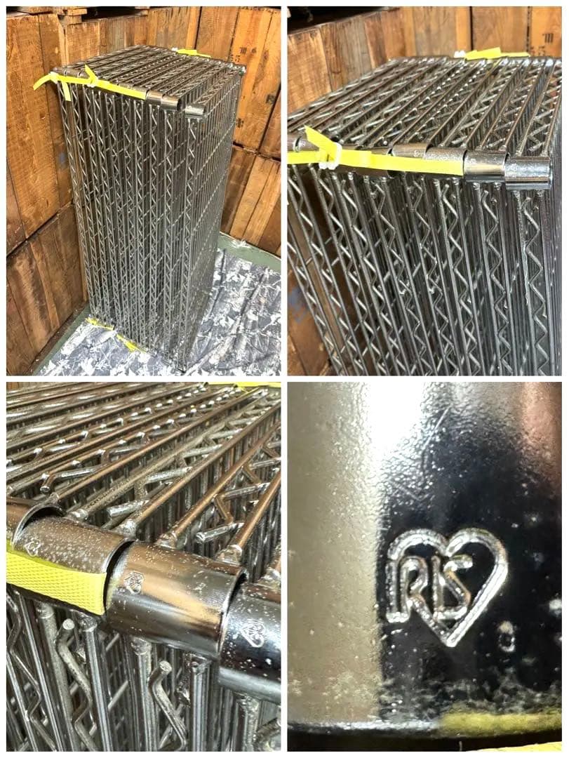 最終お値引き！2セット売り　大容量メタルラック　シェルフ　スチールラック