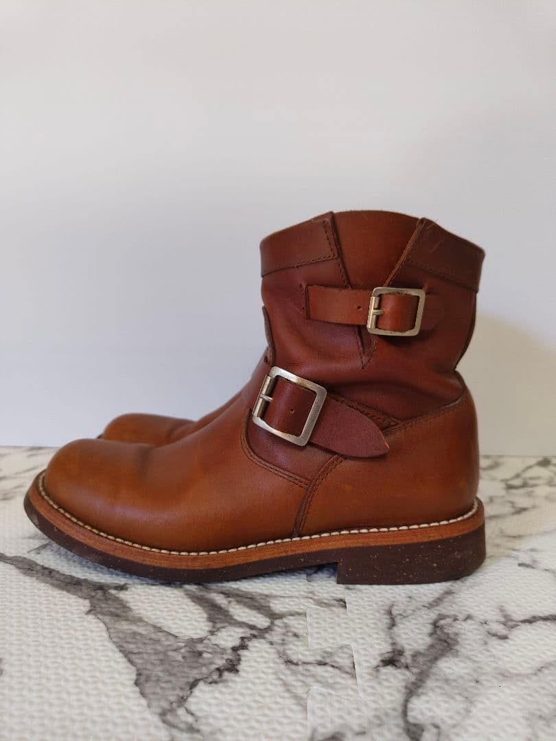 ★美品★【PISTOLERO】エンジニアブーツ US7 1/2 25.5センチ