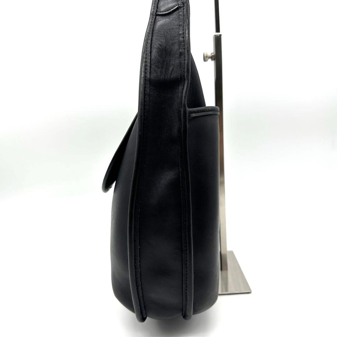 【極美品】希少 オールドコーチ エルゴ ワンショルダー 9029ブラック レザー