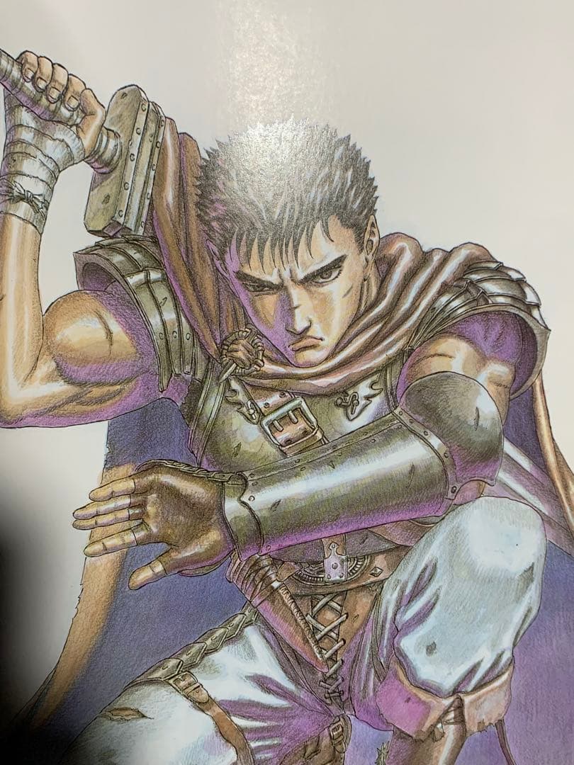 BERSERK イラスト画集ベルセルク。美品。貴重。ポスター付き。
