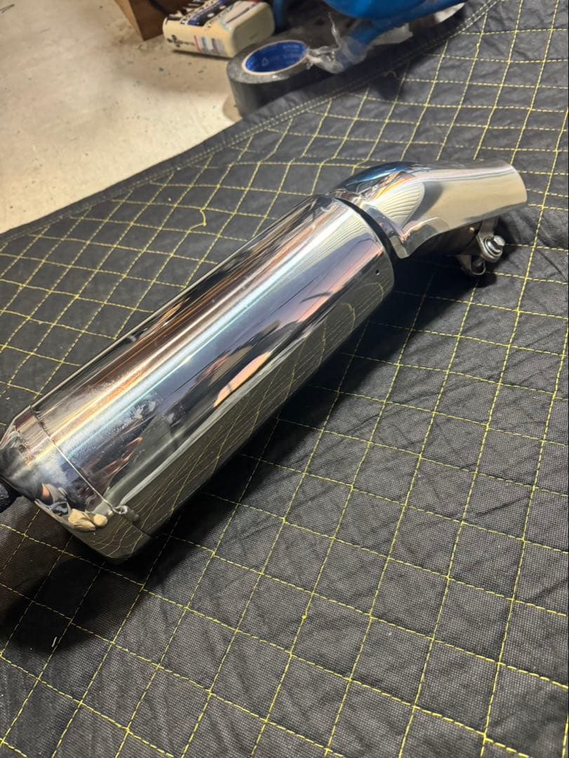 z900rs2025年純正マフラー未使用品　イエローボール