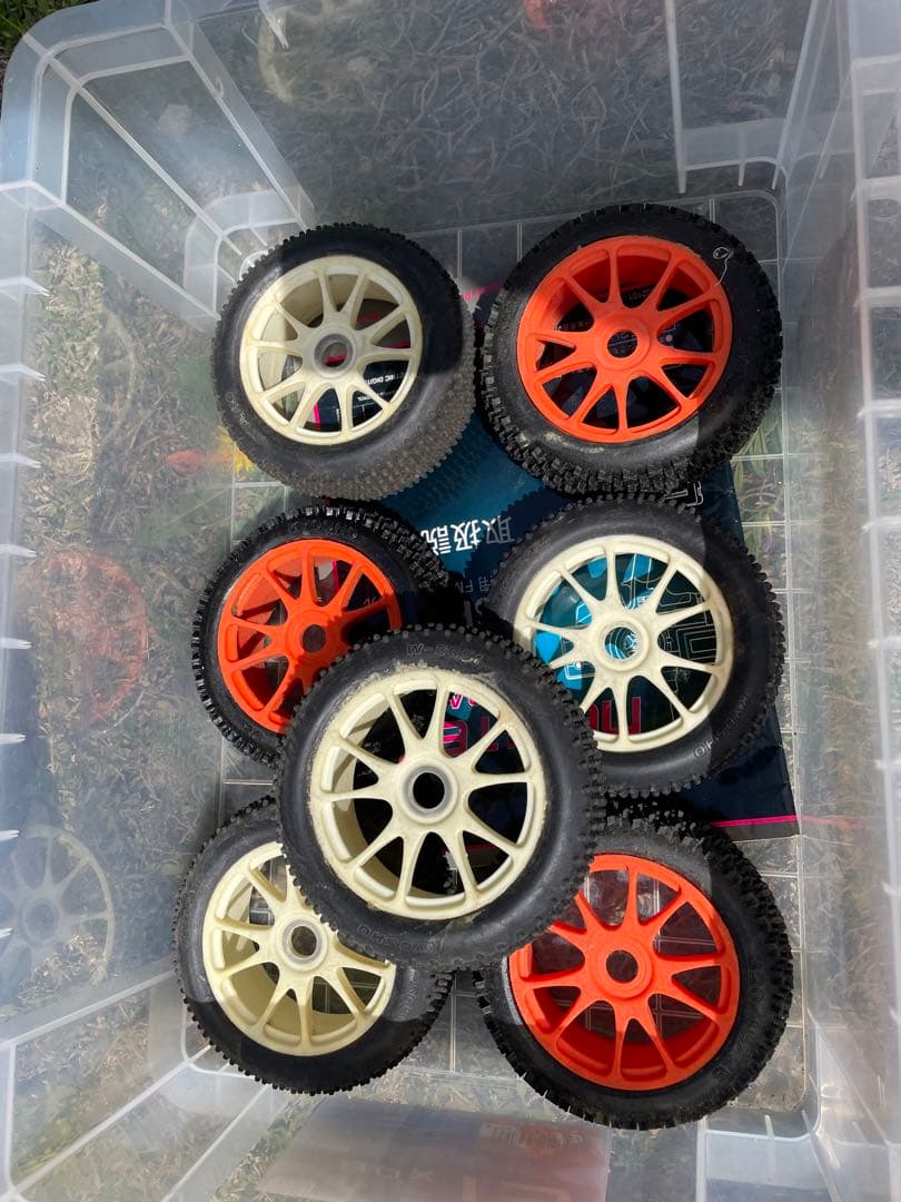 【中古品】京商　エンジンラカーセット