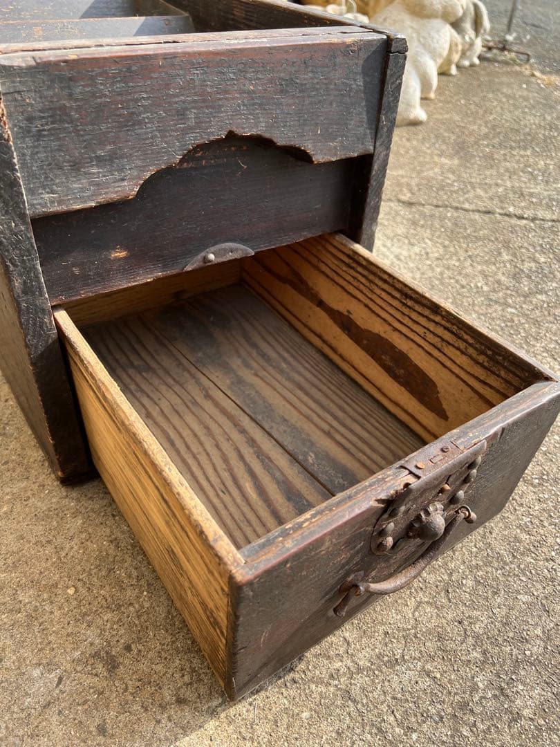 【希少・時代物】銭箱 骨董 古道具 アンティーク