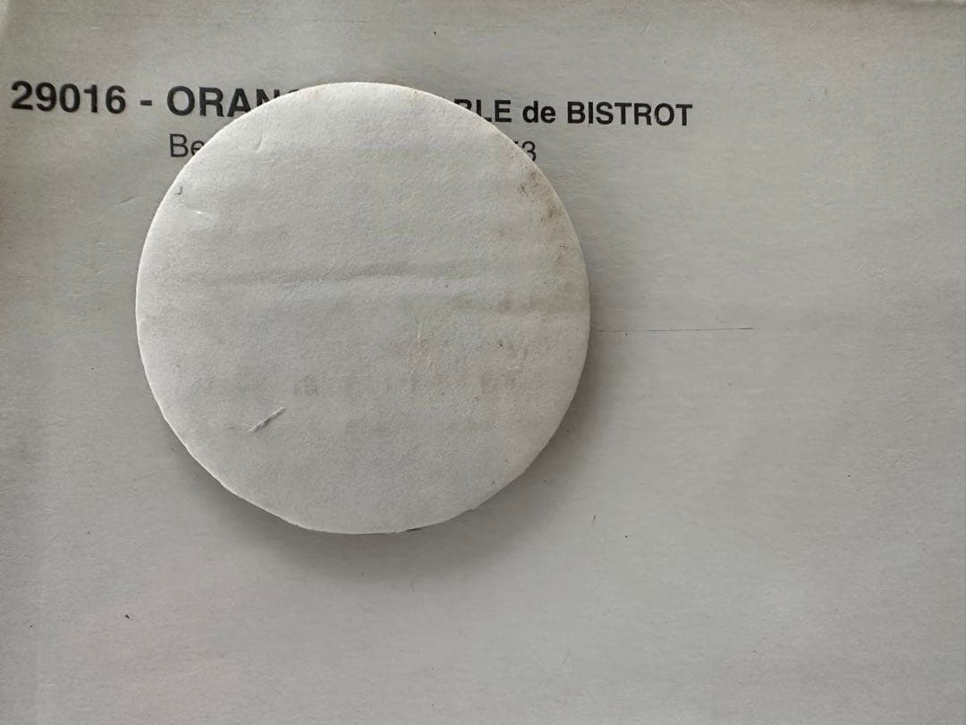 貴重　フランス雑貨Edition Clouet オランジーナ金属プレートカード