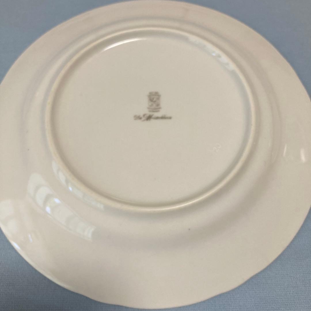 ドレスデンフラワー シューマンババリア プレート 2枚セット　19.6㎝