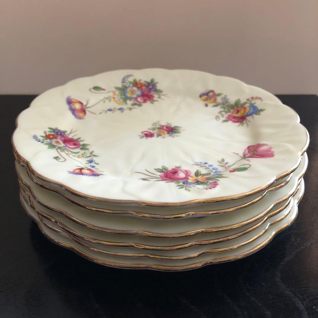 英国アンティーク AYNSLEYケーキ皿