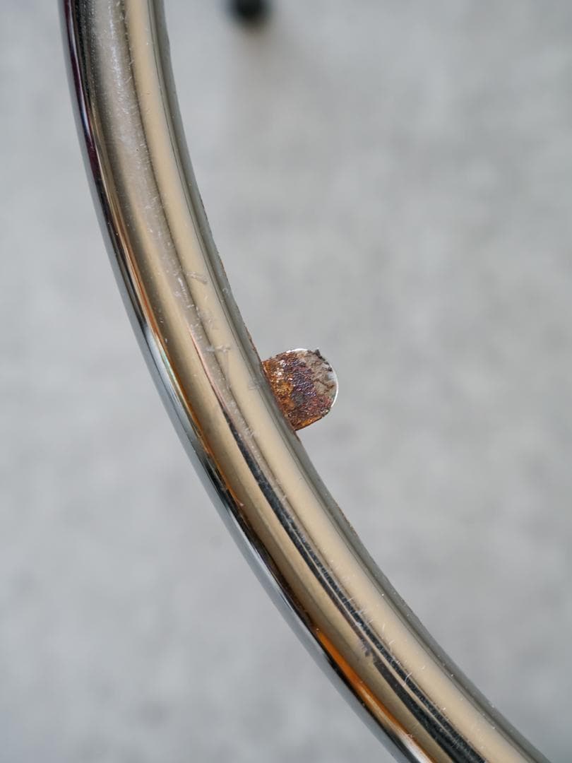 ヴィンテージ　ラウンド ガラステーブル 古道具 ミッドセンチュリー モダン