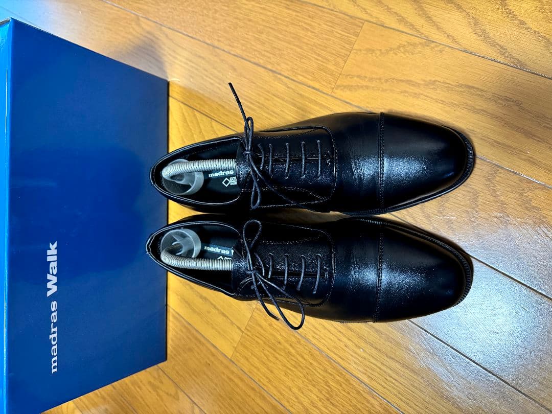 マドラスウォークmadras Walk ゴアテックス　24.5 ストレートチップ