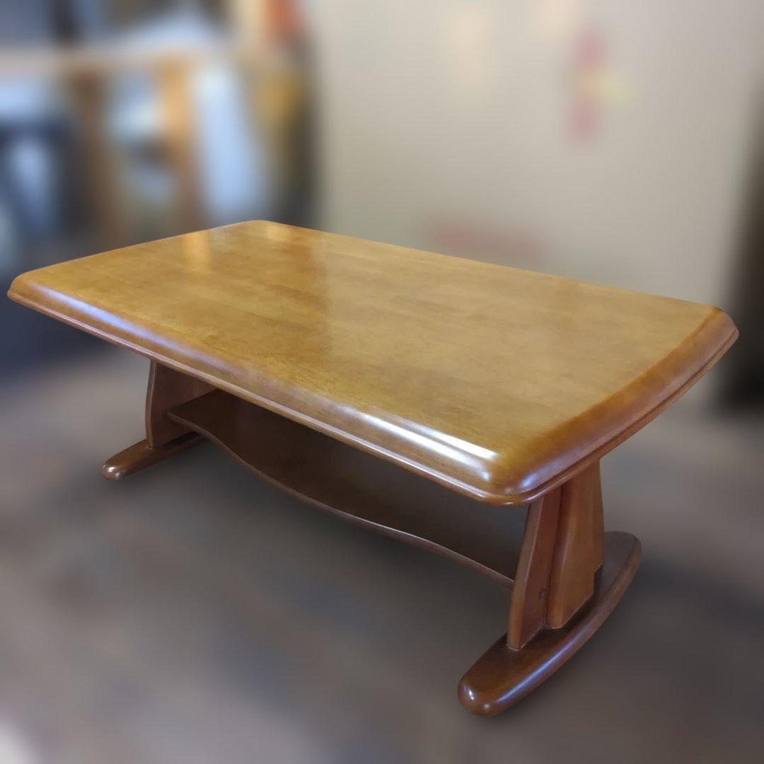 【処分！】木製長方形テーブル　110*60*42