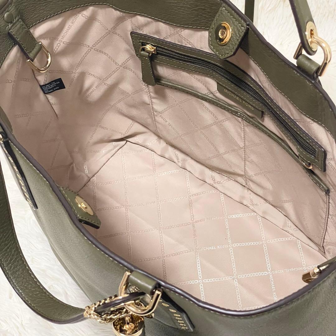 miyu様マイケルコース ブルックリン サッチェル レザー 2way A4可