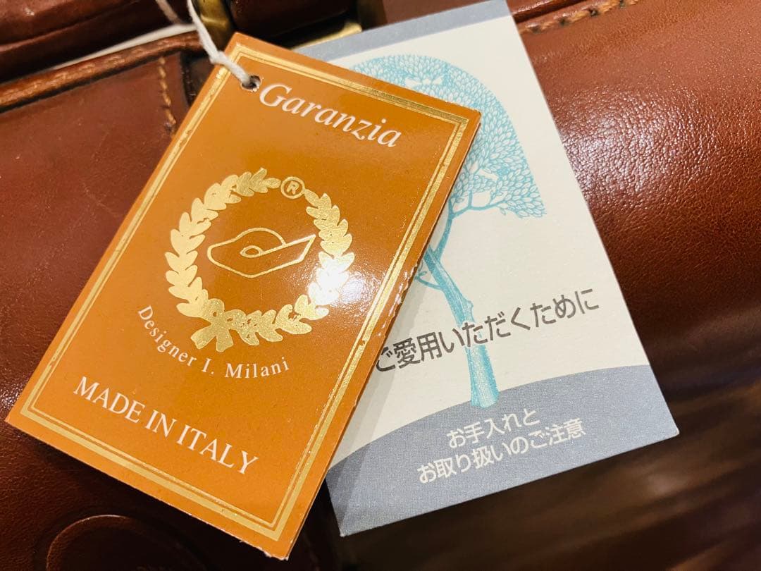本革　ダレスバッグ ブラウン　イタリア製