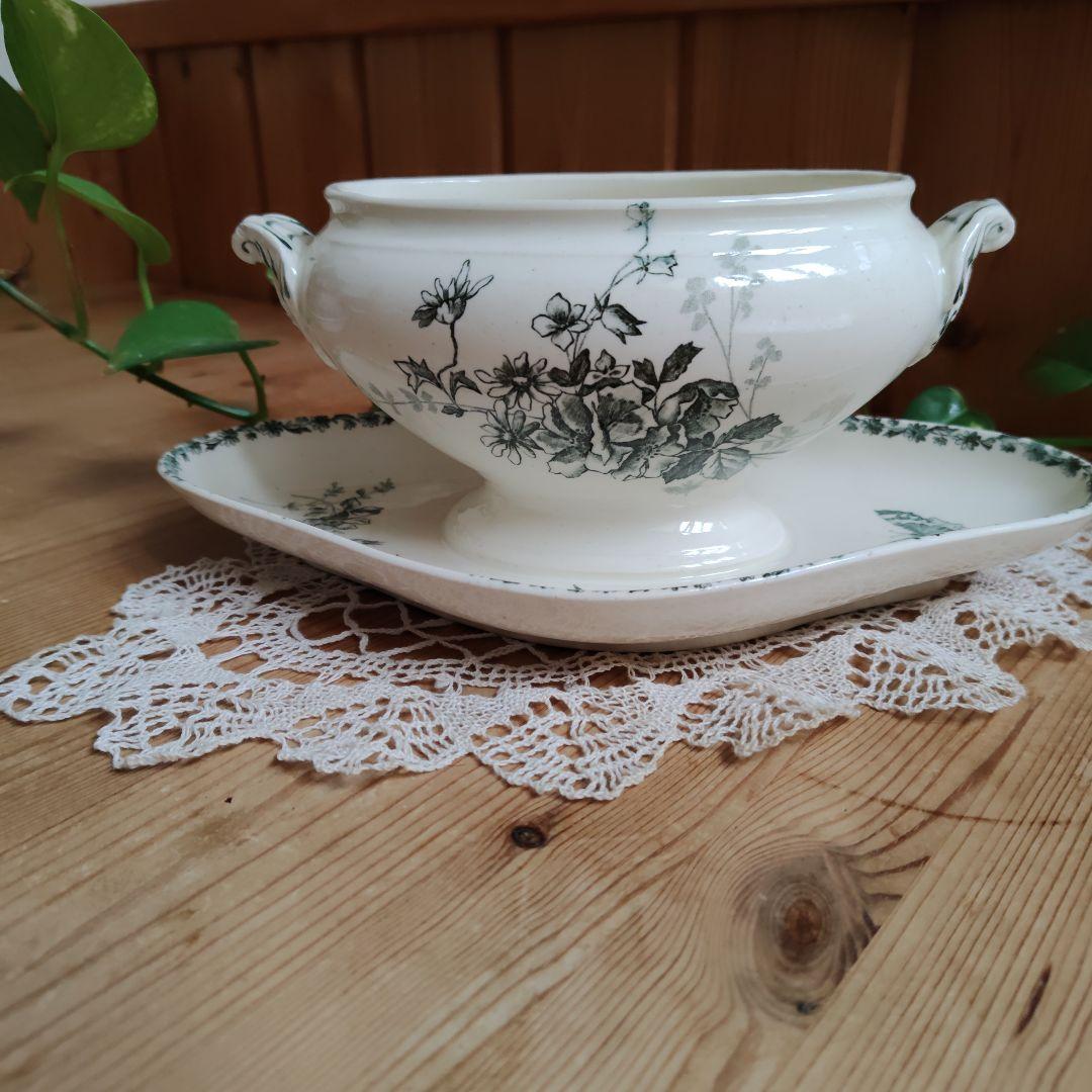 フランスアンティーク　エミールブルジョワ　ソーシエール